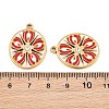 304 Stainless Steel & Enamel Pendants RB-CBA5A59-03G-01-3