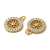 925 Sterling Silver Micro Pave Cubic Zirconia Charms STER-I010-10G-2