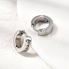 304 Stainless Steel Hoop Earrings EJEW-L302-02P-03-2