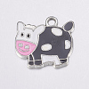 Alloy Enamel Charms EA0541Y-2