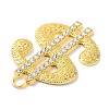 Alloy Rhinestone Pendants ALRI-S001-06-2