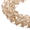 Transparent Glass Beads EGLA-A035-T8mm-D22-4