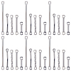 Beebeecraft 100Pcs 5 Styles 304 Stainless Steel Connector Charms STAS-BBC0002-76-1