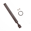 Cowhide Leather Keychain KEYC-WH0018-39A-1