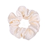 Solid Color Slick Cloth Ponytail Scrunchy Hair Ties PW-WG0966B-06-1