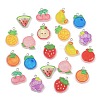 Opaque Resin & Glitter Powder Pendants RE-CBA0127-01-1