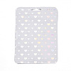 Rectangle Laser Plastic Yin-yang Zip Top Gift Bags X1-OPP-E004-01B-C02-2