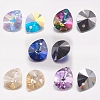 Faceted K9 Glass Rhinestone Charms RGLA-F053-C-001-M-1