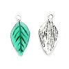 Alloy Enamel Pendants PALLOY-P194-01AS-RS-1