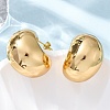 Moon 304 Stainless Steel Stud Earrings EJEW-A125-23G-2