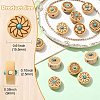 14Pcs 7 Styles Wood Beads WOOD-CJ0002-42-2