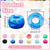 1440Pcs 12 Colors Acrylic and Resin Beads KY-GO0001-11-2