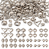 100Pcs 10 Style Acrylic Pendants FIND-TA0002-61-2