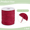 1 Roll 100 Yards Round Nylon Braided Thread NWIR-PH0002-22A-2