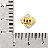 Brass Micro Pave Cubic Zirconia Pendants KK-L258-11G-05-3