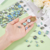 100Pcs 5 Colors Resin Sew On Rhinestones DIY-GA0007-24B-3