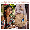 16Pcs 8 Styles Polycotton(Polyester Cotton) Tassel Pendant Decorations FIND-TA0009-19-8