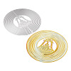2Pcs 2 Colors 201 Stainless Steel Connector Charms/Links STAS-TA0005-56-3