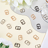 21Pcs 3 Colors Zinc Alloy Roller Buckles AJEW-CL0002-02-4