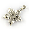 Alloy Rhinestone Jewelry Pendants Making PALLOY-R092-02-1