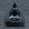 Resin Orgonite Pyramid PW-WG36540-01-1
