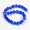 Imitation Austrian Crystal Bead Strands G-M181-10mm-13A-2