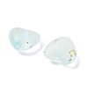 Frosted Transparent Acrylic Beads OACR-F013-03-2