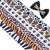 6 Rolls 6 Colors Printed Polyester Ribbons OCOR-PH0007-09-1