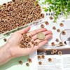 400Pcs 2 Styles Opaque Acrylic Beads SACR-YW0002-15-5