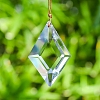 Rhombus Faceted K9 Glass Suncatchers PW-WG319FE-01-1