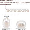 2 Strands Natural Cultured Freshwater Pearl Beads Strands PEAR-NB0001-10-5