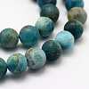 Natural Apatite Beads Strands X1-G-K193-6mm-12-3