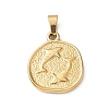 304 Stainless Steel Pendants SA-CBA34D4-03G-G-1