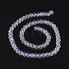 Glass Beads Strands X-GR10MMY-28-2