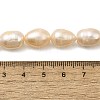 Natural Cultured Freshwater Pearl Beads Strands PEAR-I007-01H-02B-5