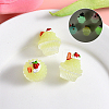 Luminous Cupcake Resin Sculpture Ornament PW-WG1B6A2-03-1