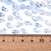 Baking Paint Transparent Glass Beads DGLA-T004-06K-4