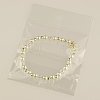 Fashion Acrylic Imitation Pearl Bracelets BJEW-JB01053-01-3