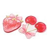 Embossed Printed Acrylic Pendants AC-CBAC02B-06-2