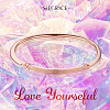 SHEGRACE Brass Bangles JB616A-5