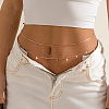 2Pcs Iron Waist Body Chain AJEW-WH20019-21G-5