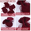 20Pcs Gourd Velvet Drawstring Bags TP-BBC0001-07B-05-6