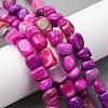 Natural Agate Beads Strands G-RM241227-04-1