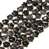 Natural Larvikite Beads Strands G-Z080-A29-8mm-2