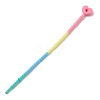 Heart Silicone Cable Ties X-SIL-T057-01I-2