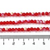 Transparent Glass Beads Strands EGLA-A044-T6mm-MB01-5