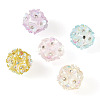 Handmade Rhinestone Clay Pave Beads CLAY-TAC0015-02A-2