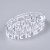 Transparent Plastic Tattoo Ink Cup Holder MRMJ-WH0059-84-2