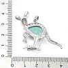 Synthetic Turquoise Pendants G-A176-A10-2