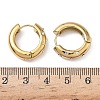 304 Stainless Steel Rhinestone Hoop Earrings EJEW-K268-72G-5